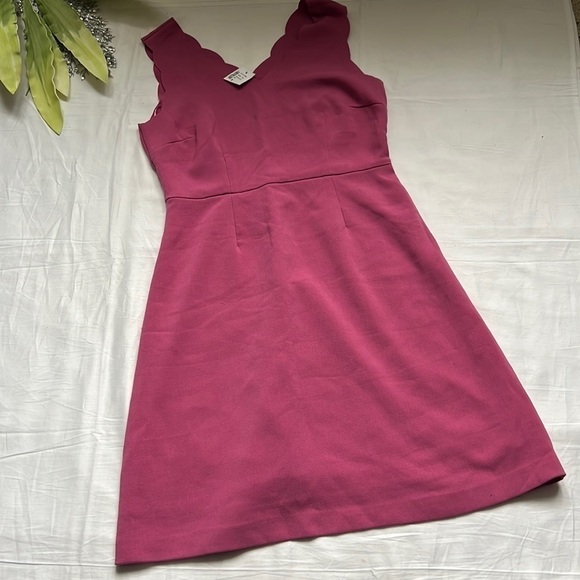 ⭐️nwt Ricki’s Scalloped Fit and Flare Dress⭐️ - Picture 1 of 6